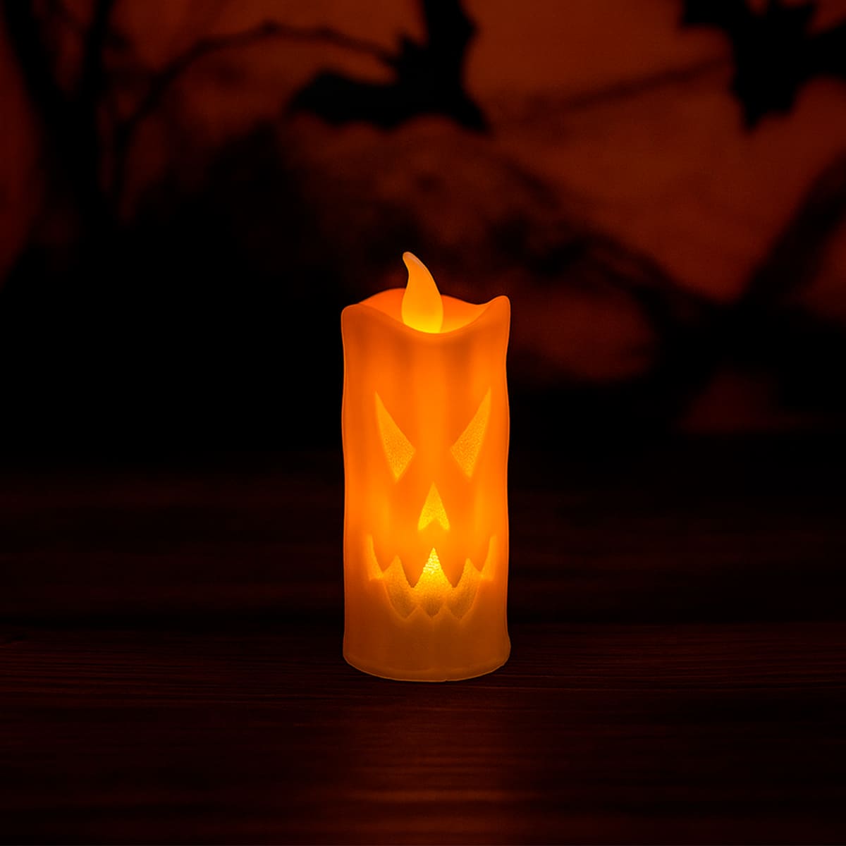 Miniatura 4 de Vela LED Halloween Calabaza MAV-721V